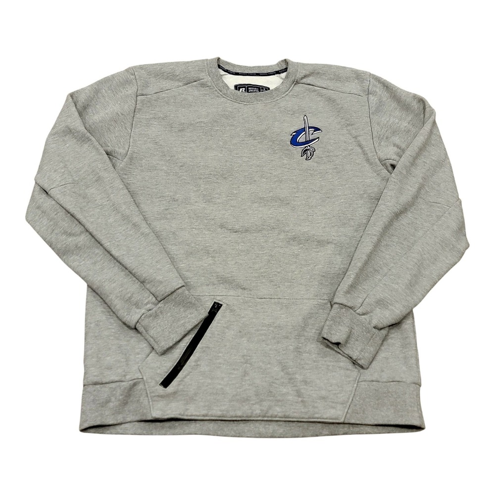 Vintage Russell NBA Cleveland Cavs Cavaliers Crewneck Sweatshirt Gray Size Large